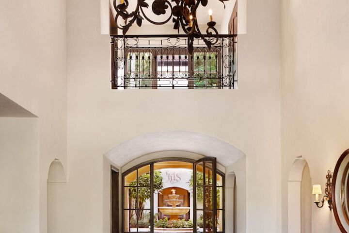 Interior entrance