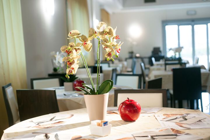 Breakfast area