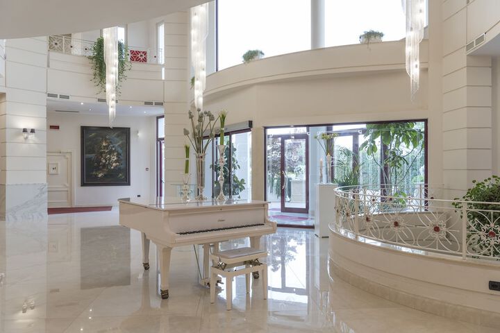 Interior entrance