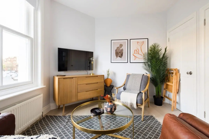The Barons Bolthole - Modern & Bright 1bdr Flat