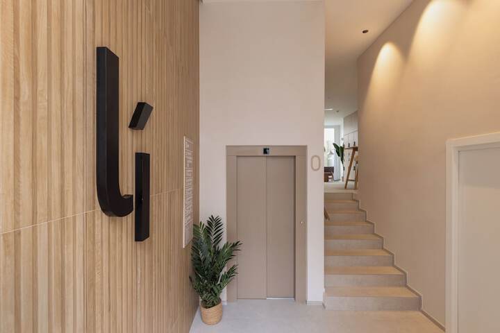 Interior entrance