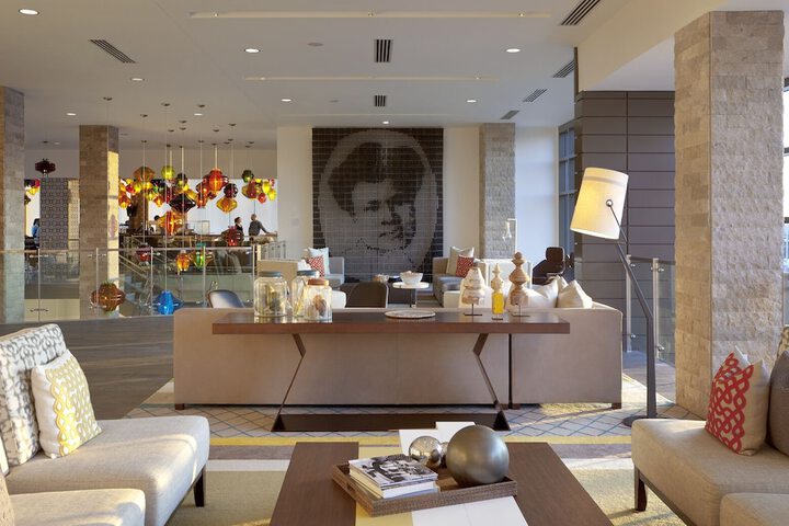Lobby sitting area