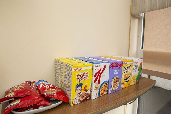 Breakfast area