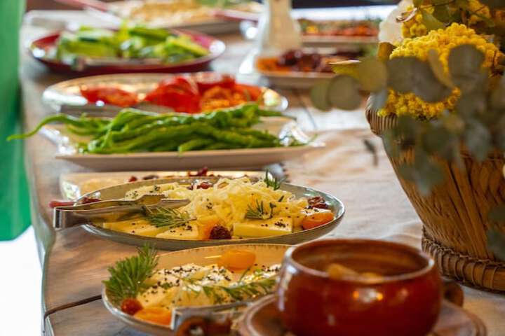Breakfast buffet