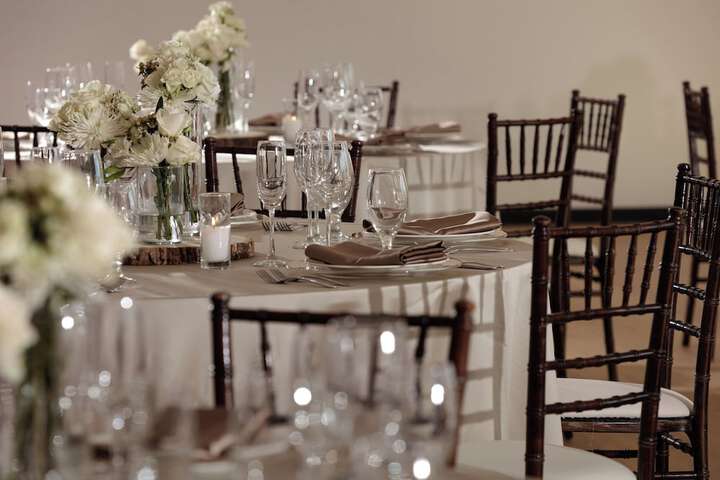 Indoor wedding