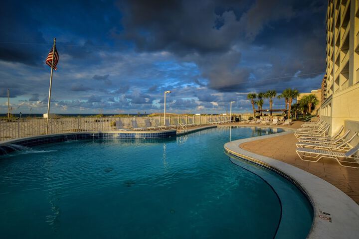 Swimming pool at Ocean House Unit 1805