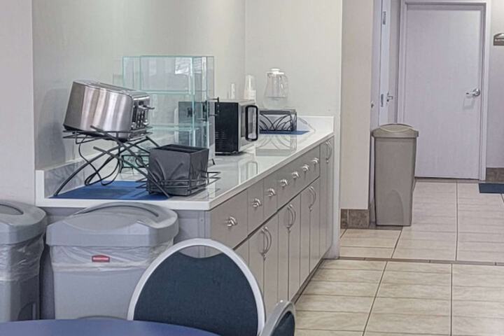 Breakfast area