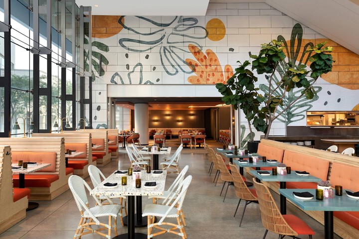 Breakfast area