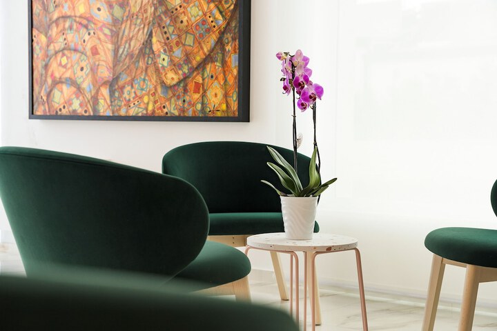 Lobby sitting area