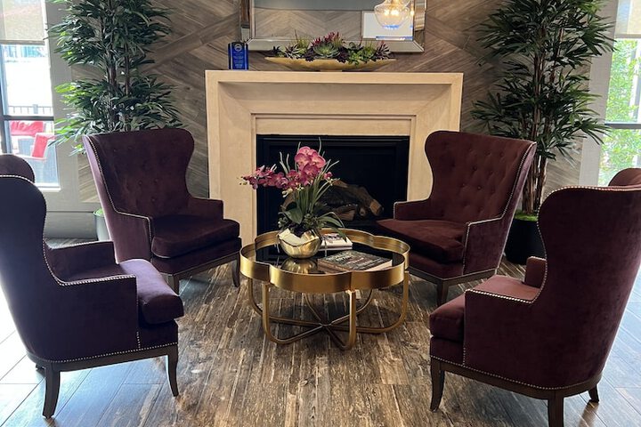 Lobby sitting area