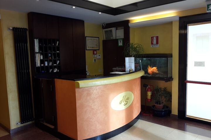 Interior entrance