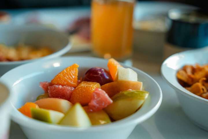 Breakfast area
