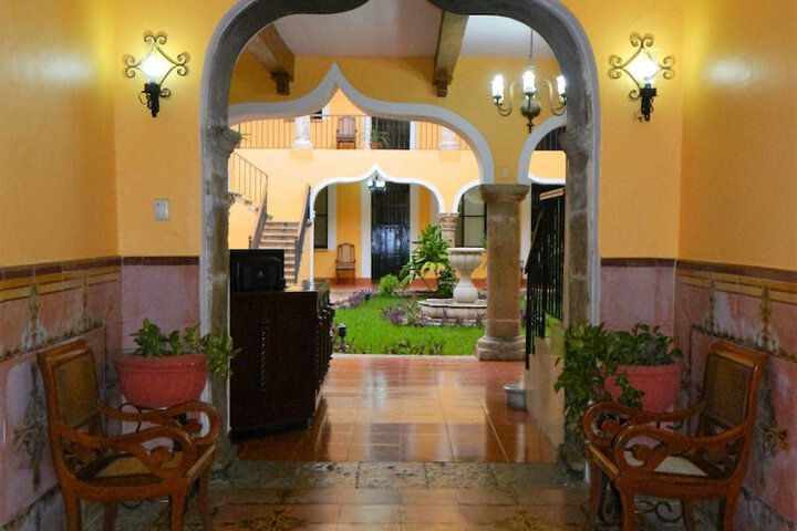 Interior entrance