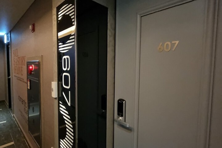 Interior entrance