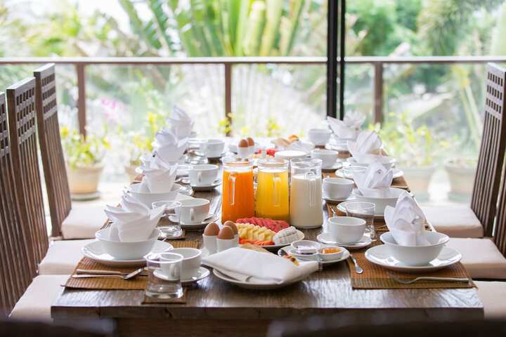 Breakfast area