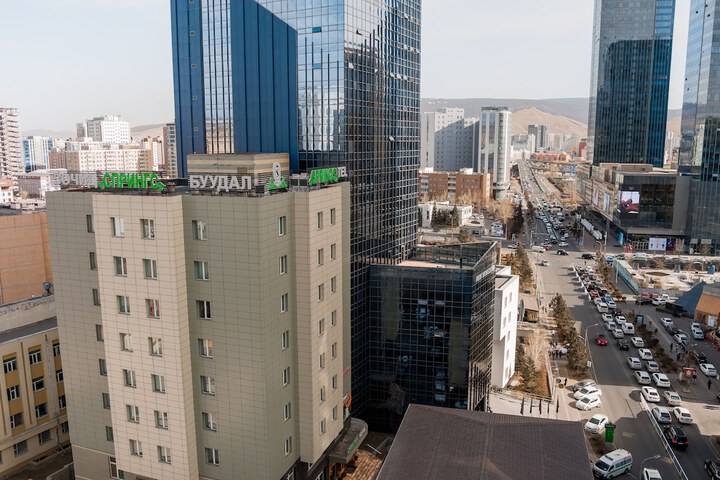 Exterior of Springs Hotel Ulaanbaatar