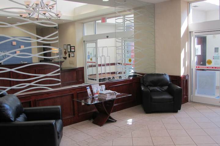 Interior entrance