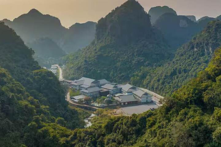 Exterior of Hilton Quang Hanh Onsen Resort