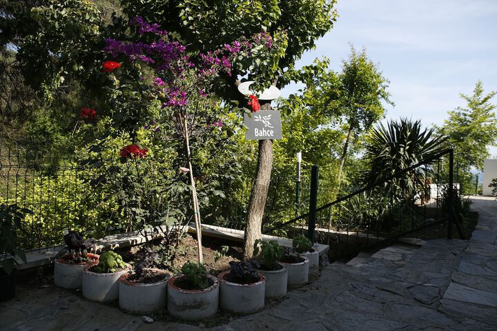 Interior entrance