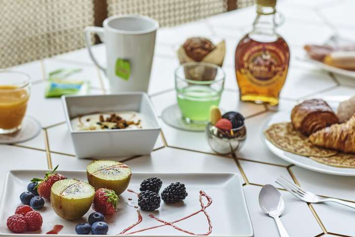 Breakfast area