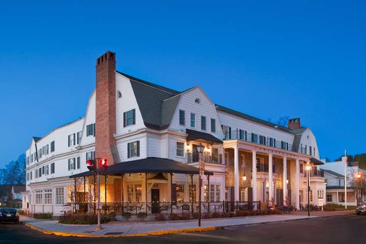 Front of property - evening/night