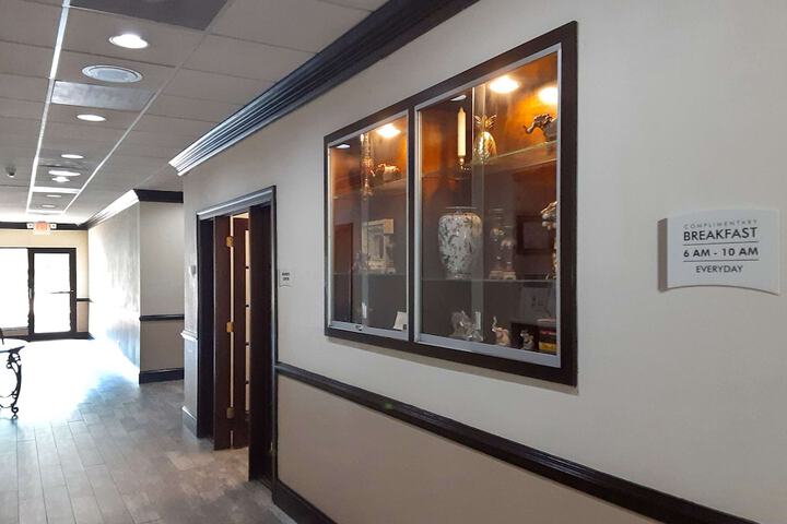 Breakfast area