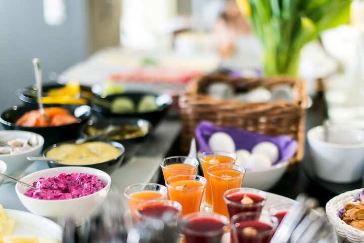 Breakfast area