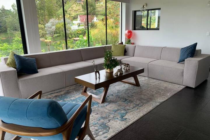Lobby sitting area
