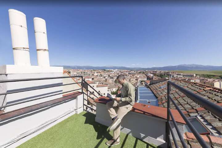 Rooftop terrace