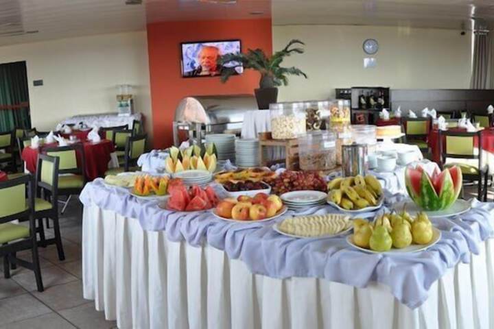 Breakfast buffet
