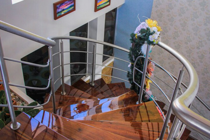 Interior entrance