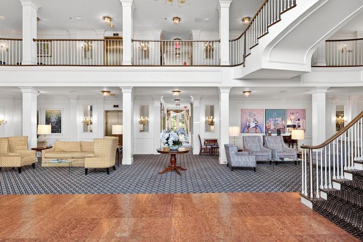 Lobby sitting area