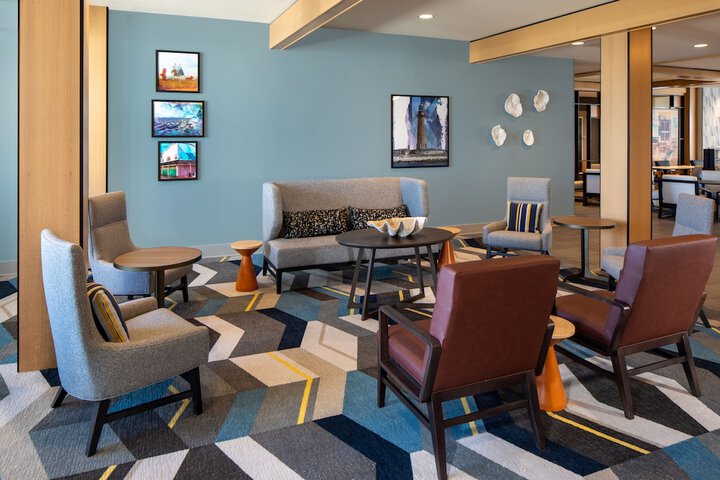Lobby sitting area
