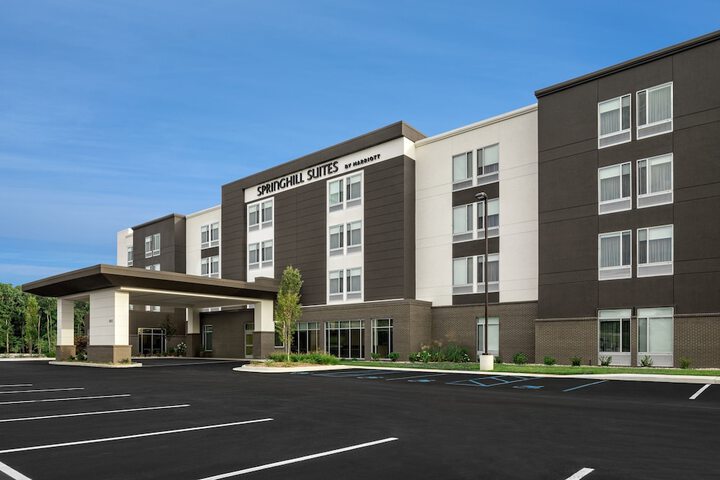 Exterior of Springhill Suites by Marriott Kalamazoo Portage