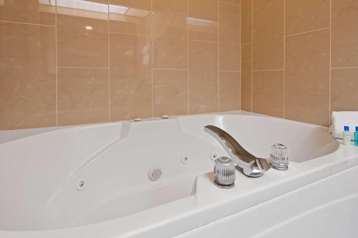 1 King Bed Forest View Fireplace Microwave and Refrigerator WiFi Continental Breakfast (10 of 10)