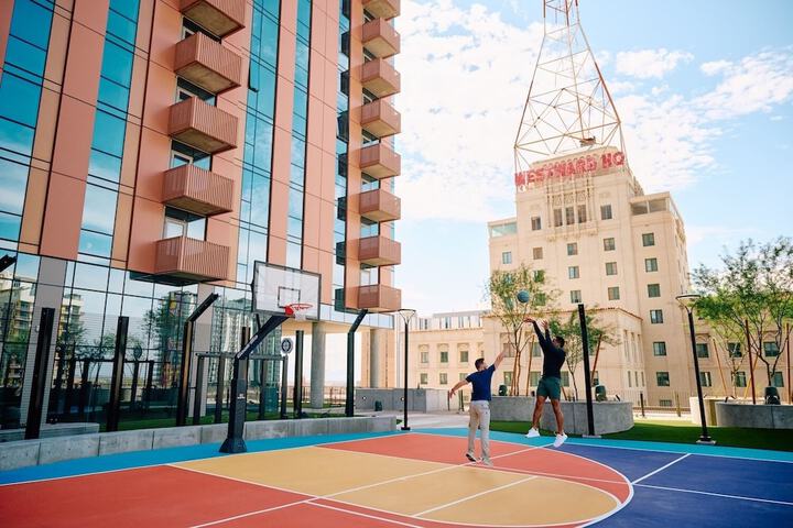 Tennis and Basketball Courts 34 of 42