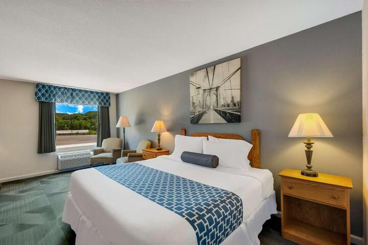 1 King Bed Mobility Accessible Communication Assistance Roll in Shower Full Breakfast (16 of 18)