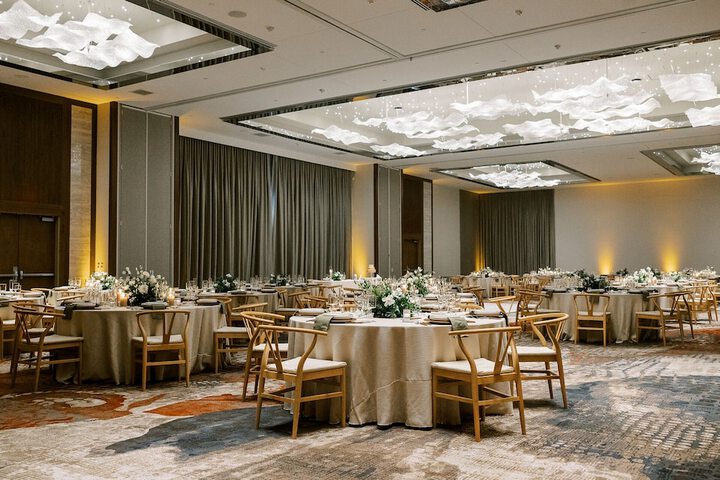 Indoor wedding