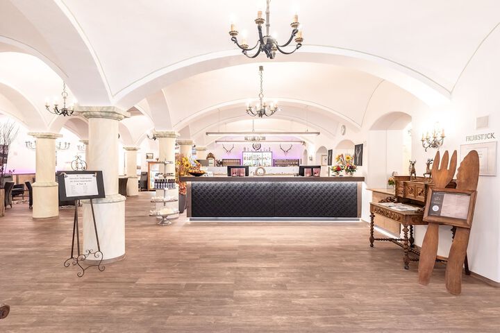 Interior entrance