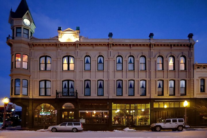 Front of property - evening/night