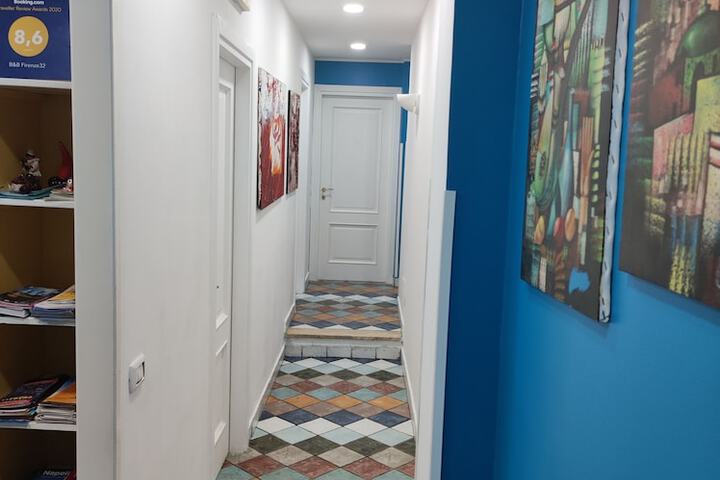 Interior entrance