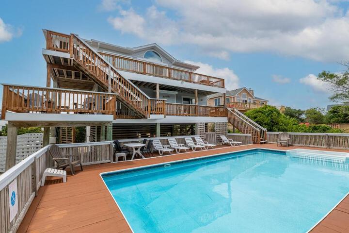 Time to Chill - Corolla Oceanside, Whalehead, Private Pool, Views! in Corolla, NC