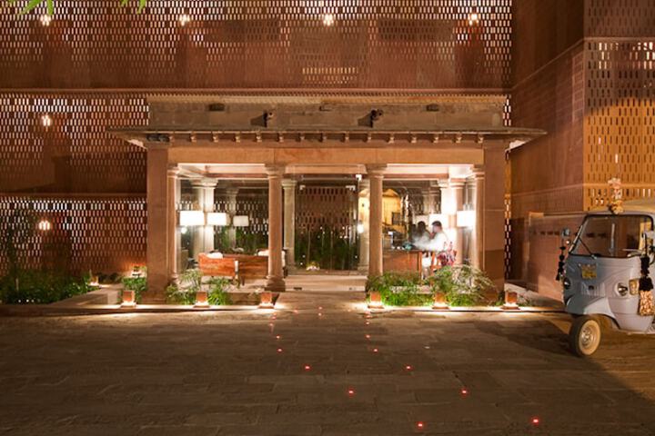 Interior entrance
