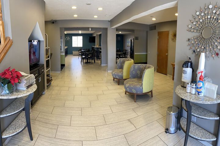 Lobby sitting area