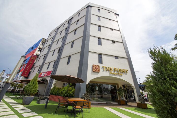 Exterior of The Point Boutique Hotel
