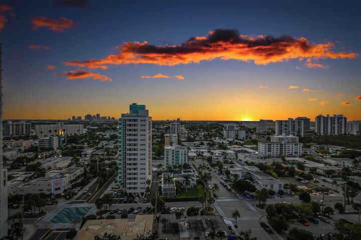 City view from property