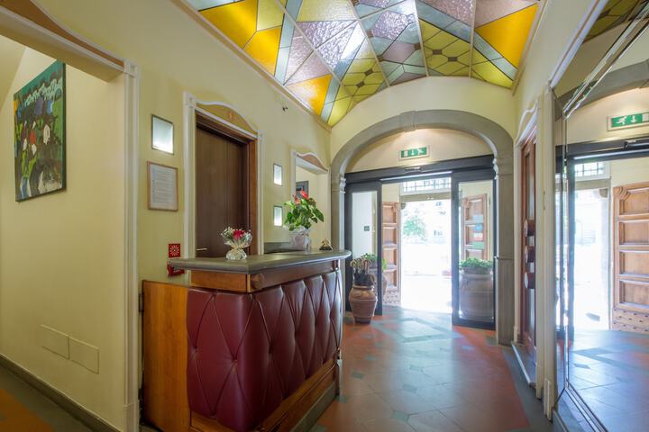 Interior entrance