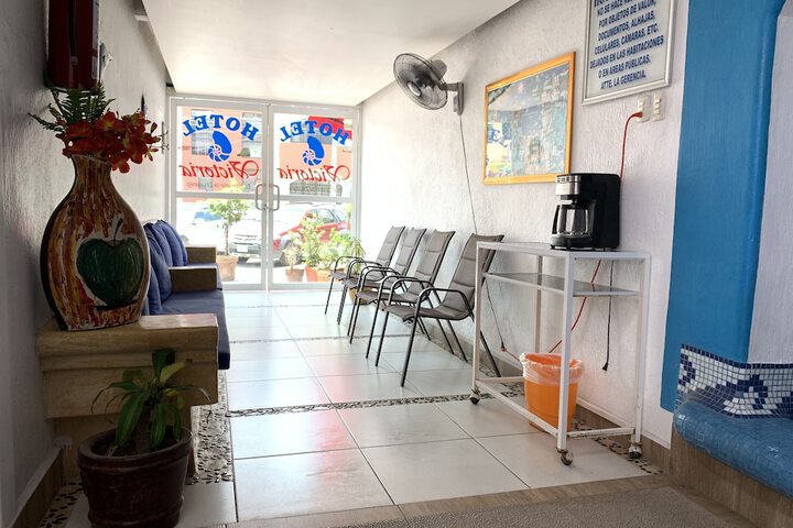 Interior entrance