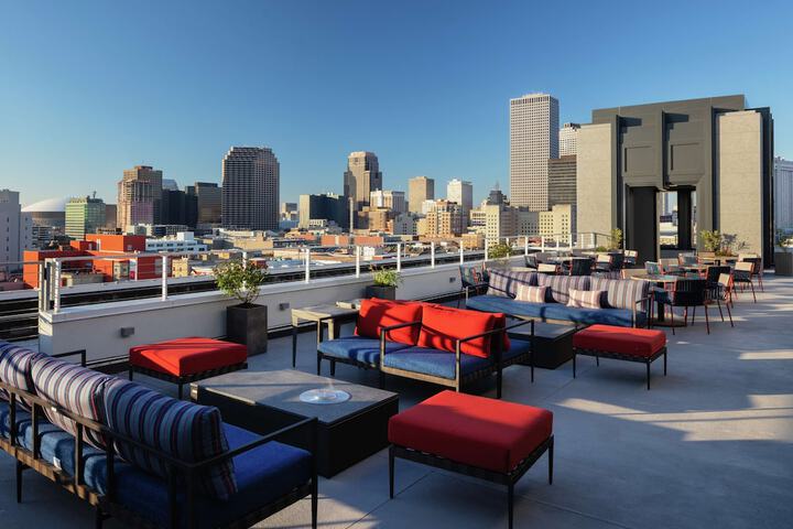 Rooftop terrace