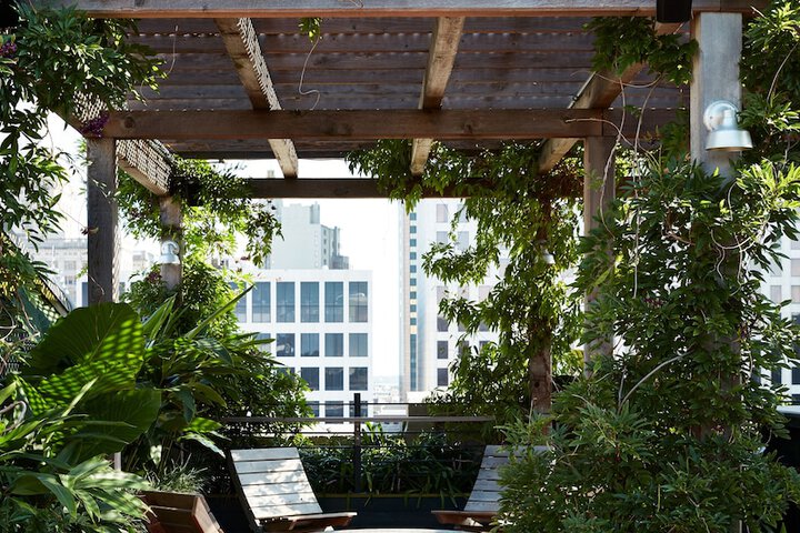 Rooftop terrace